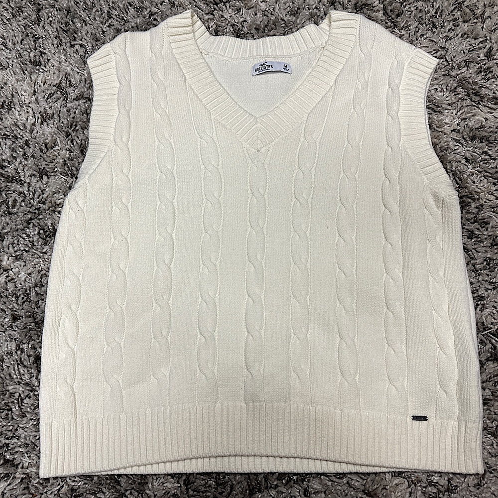 White Hollister Vest